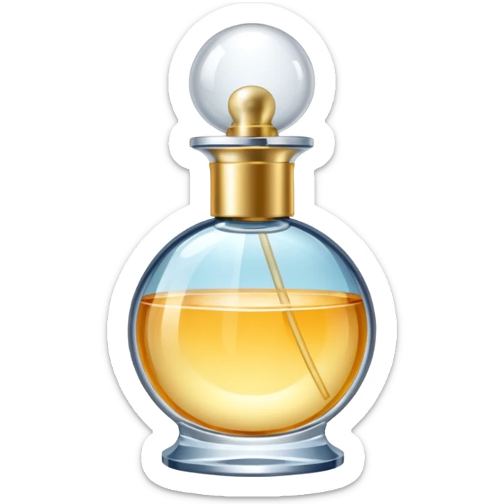 Créame un emogi con el perfume q aparese en los regalos de tiktok sticker
