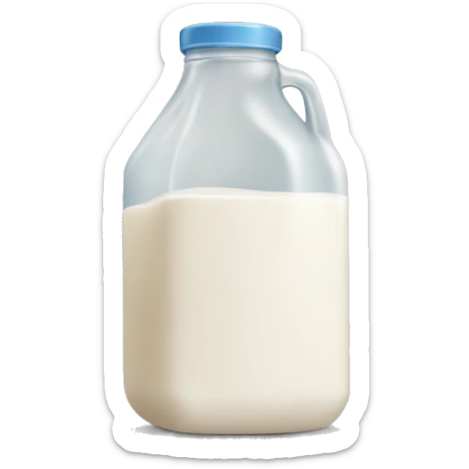 Milk  sticker
