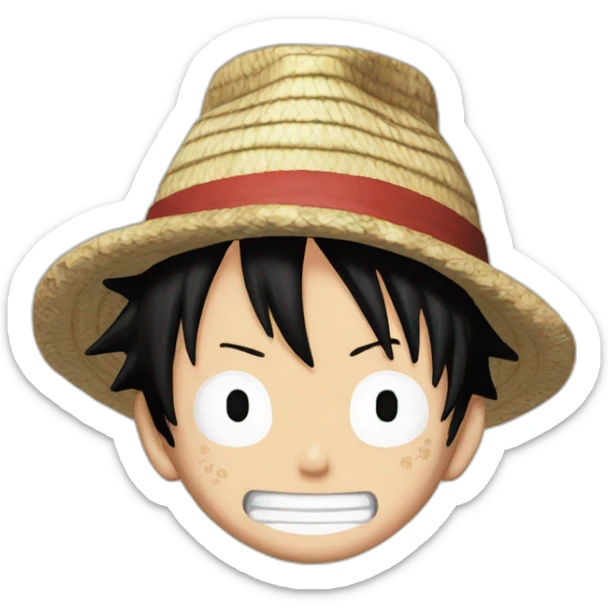 Luffy One piece sticker