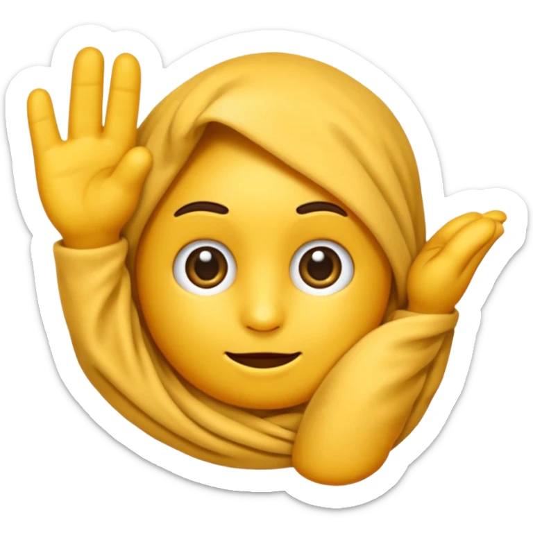 Un emoji qui ce frotte les mains et qui se lèche les babines avec un regard malicieux en coin sticker