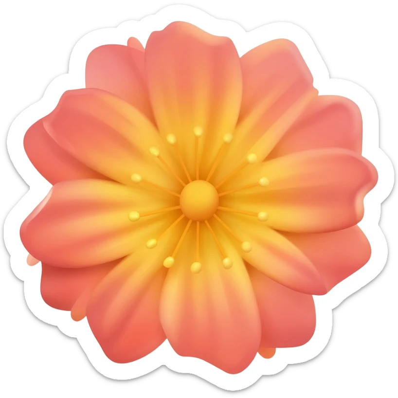 flowers sticker