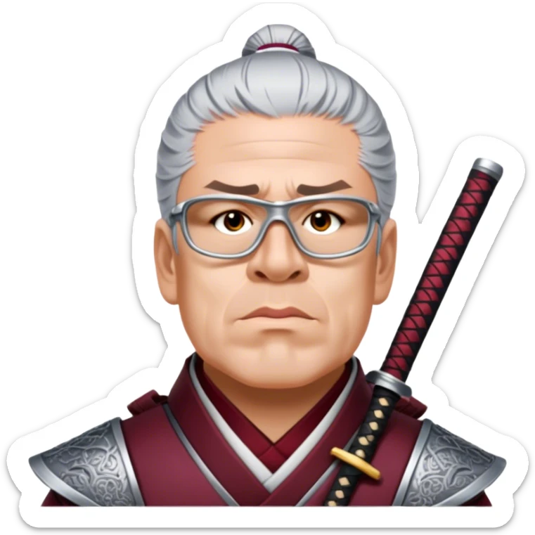 Resolute Samurai sticker
