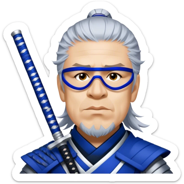 Steadfast Samurai sticker