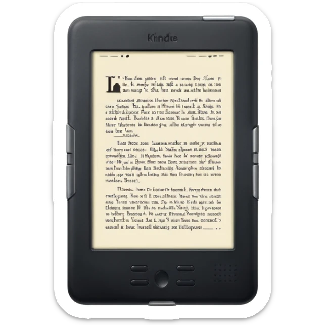 kindle sticker