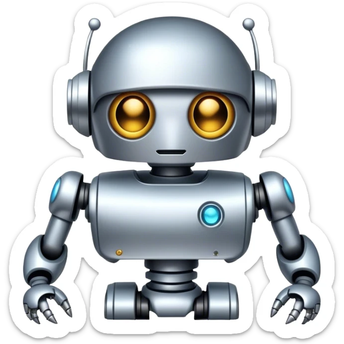 Sassy bot sticker