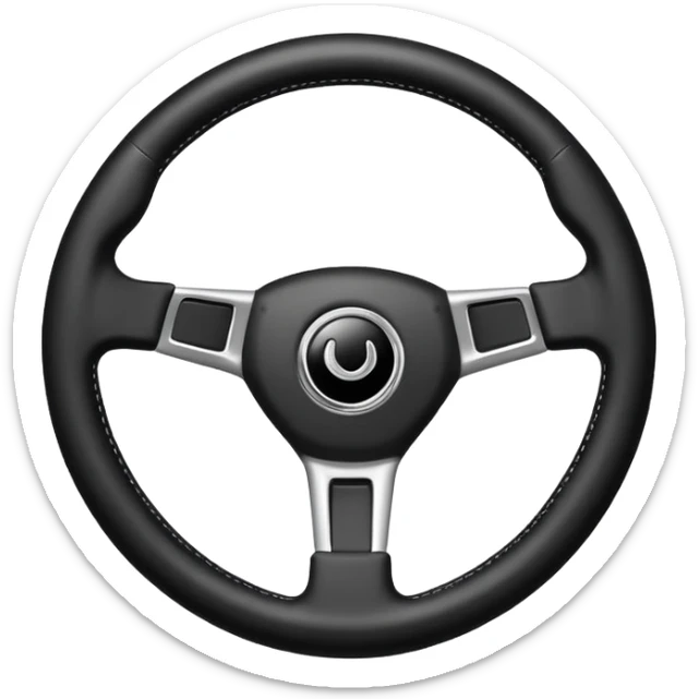 steering wheel sticker