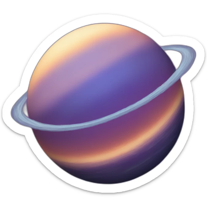 Planet sticker