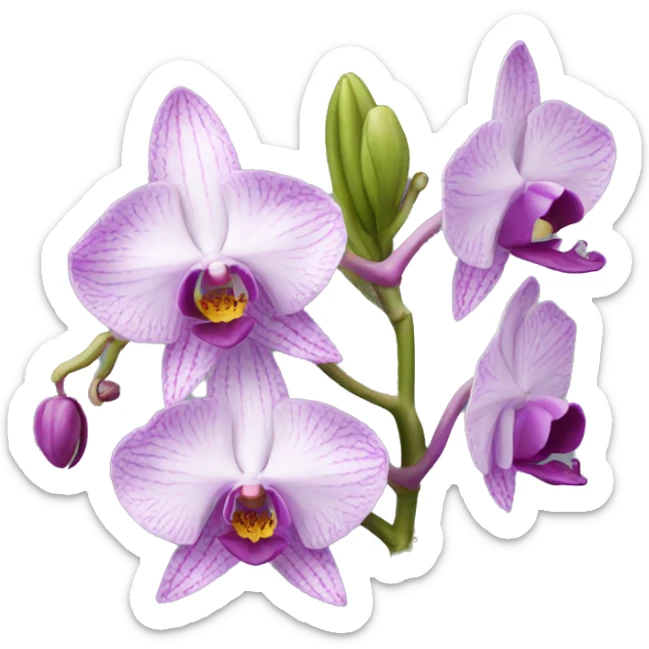 orchid sticker