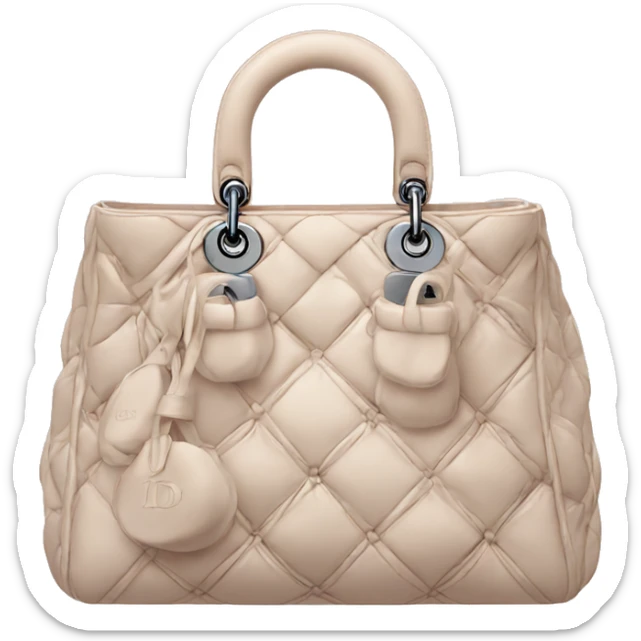 Dior bag sticker