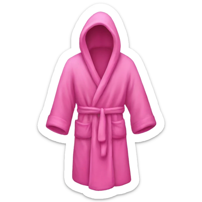 Pink robe sticker