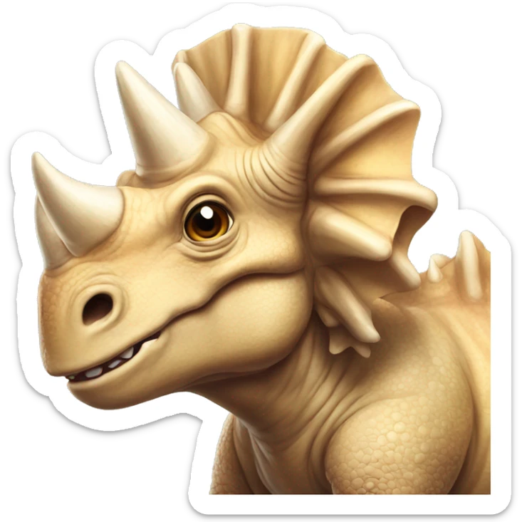 triceratops sticker