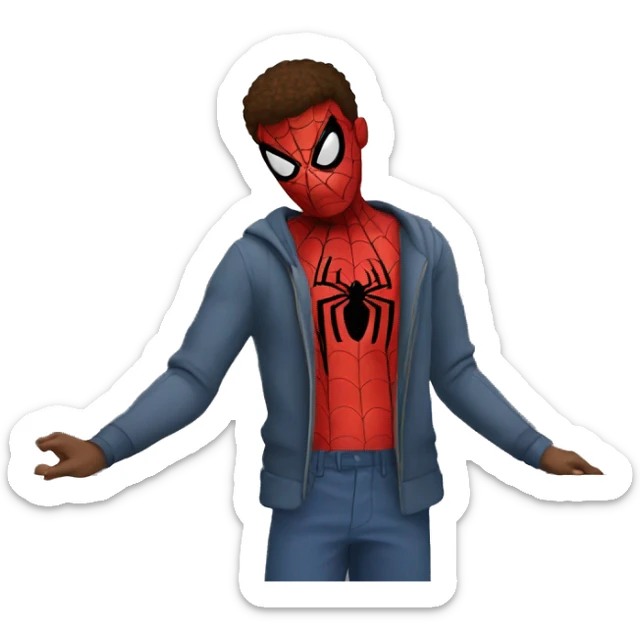Spiderman sticker