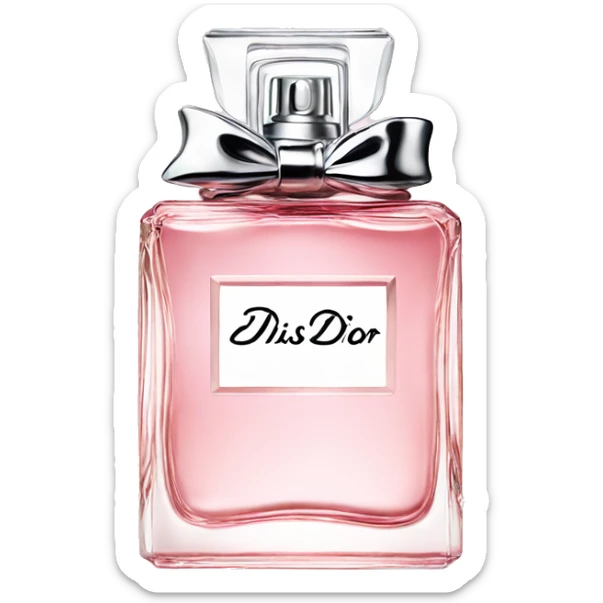 Miss dior perfume sticker