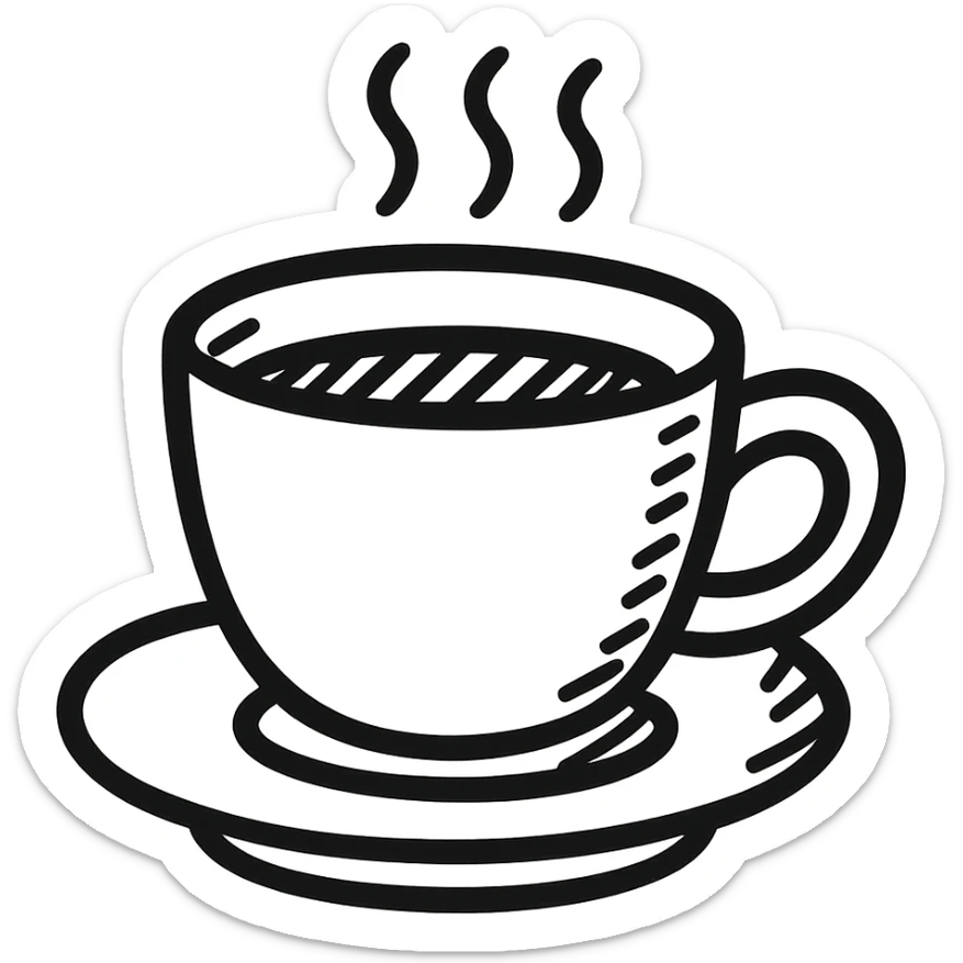 Cambia lo spessore delle linee: rendile più spesse, mantenendo lo stile disegnato a mano, sketch, outline. sticker