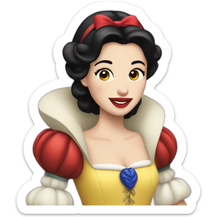 snow white sticker