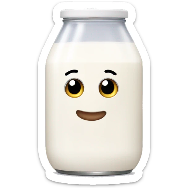 Milk  sticker