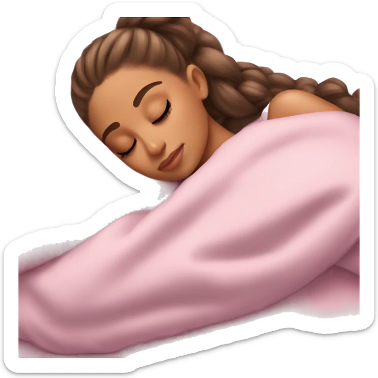 Ariana Grande sleeping sticker