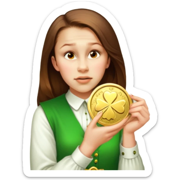 Golden Token sticker