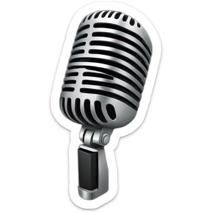 mic sticker