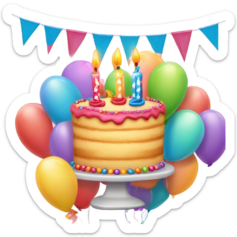 Happy birthday  sticker