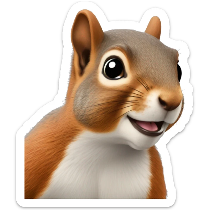 Squirrel  sticker