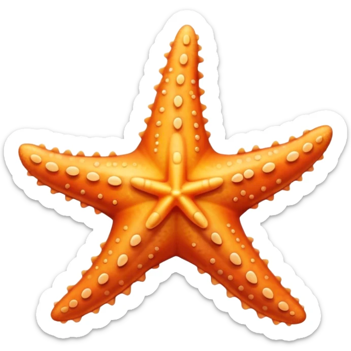 starfish sticker