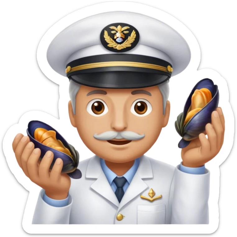 I glycobiochemistry professor who wants to be a captain of the mussel farm  sticker