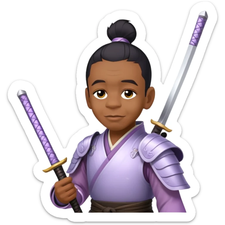 Gentle Samurai sticker