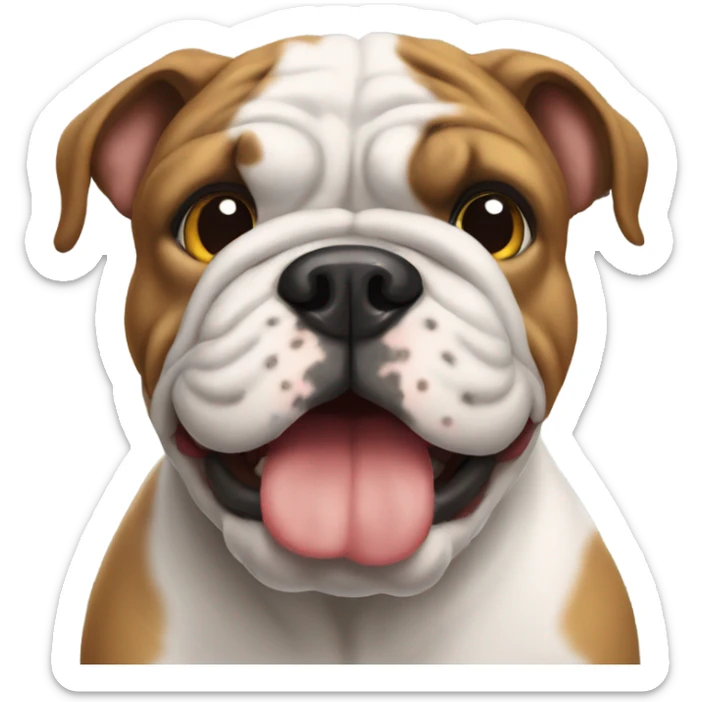 Bulldog sticker