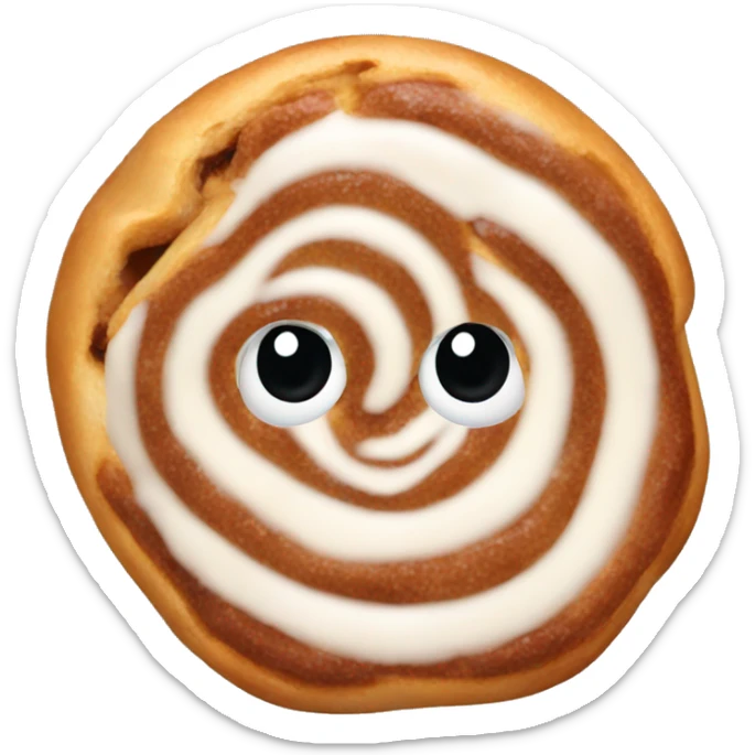 cinnamon roll sticker