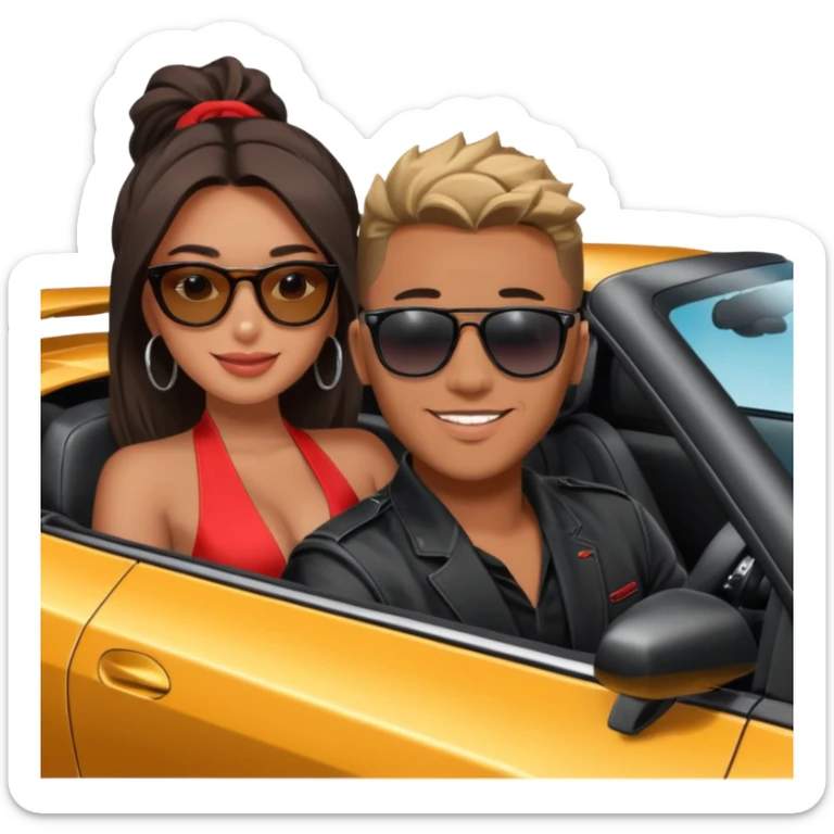 Spotted in Mexico celeb couple josh king jetset madrid the millionaire internet celebrity panel rank founder and instagram model girlfriend Tefi in Nissan GTR  sticker