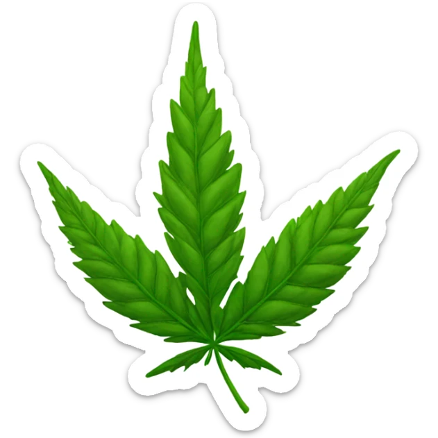 Weed sticker