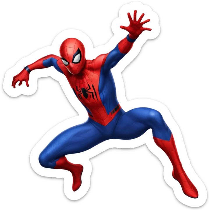 Spider man sticker