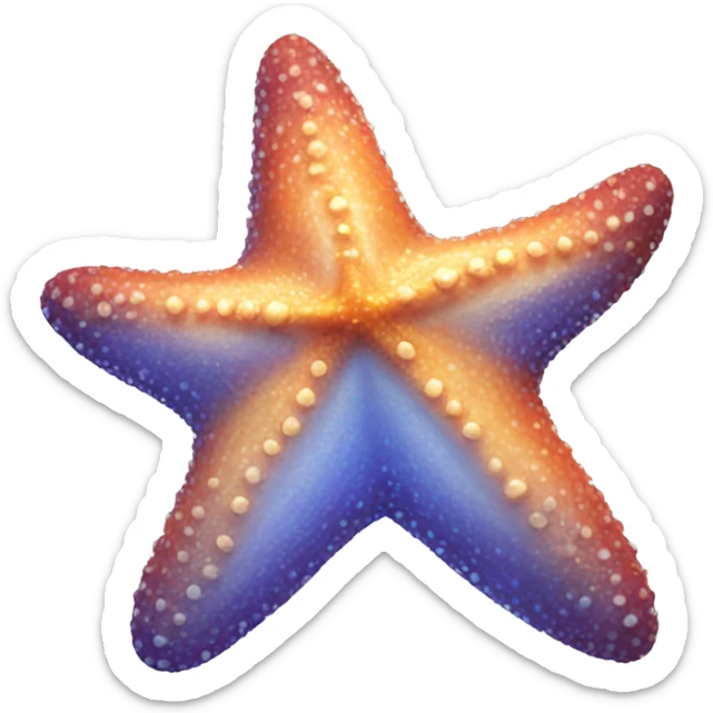 starfish sticker