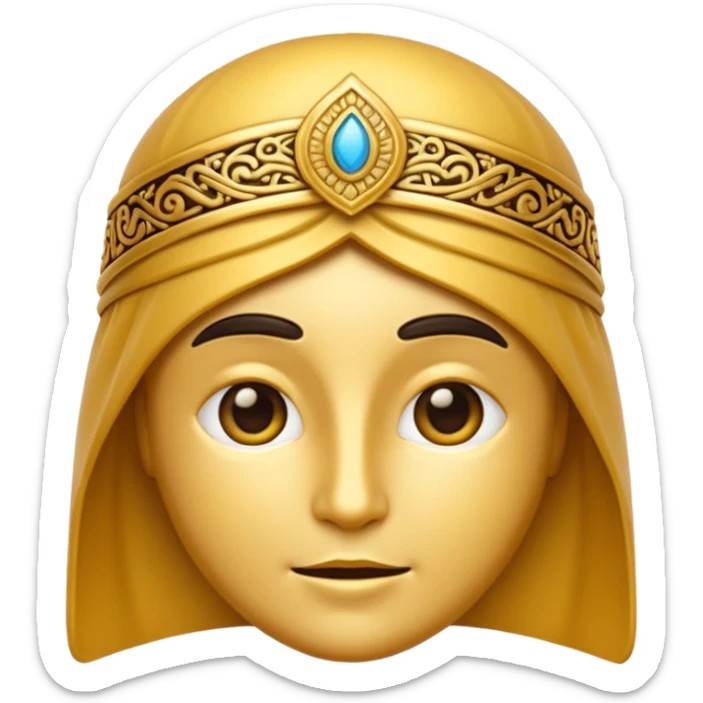 Farvahar emoji for cyrus the king of iran sticker