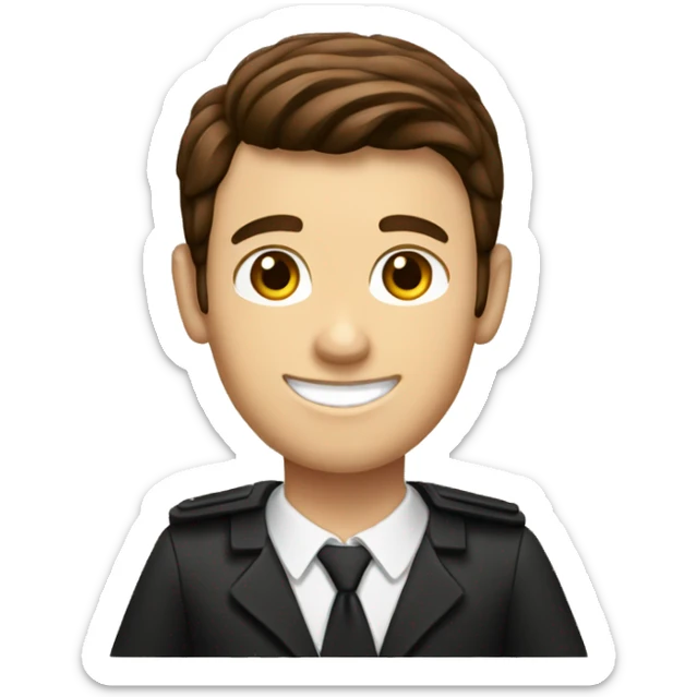 mormon missionary with brown hair with thumbs up and a book of mormon sticker