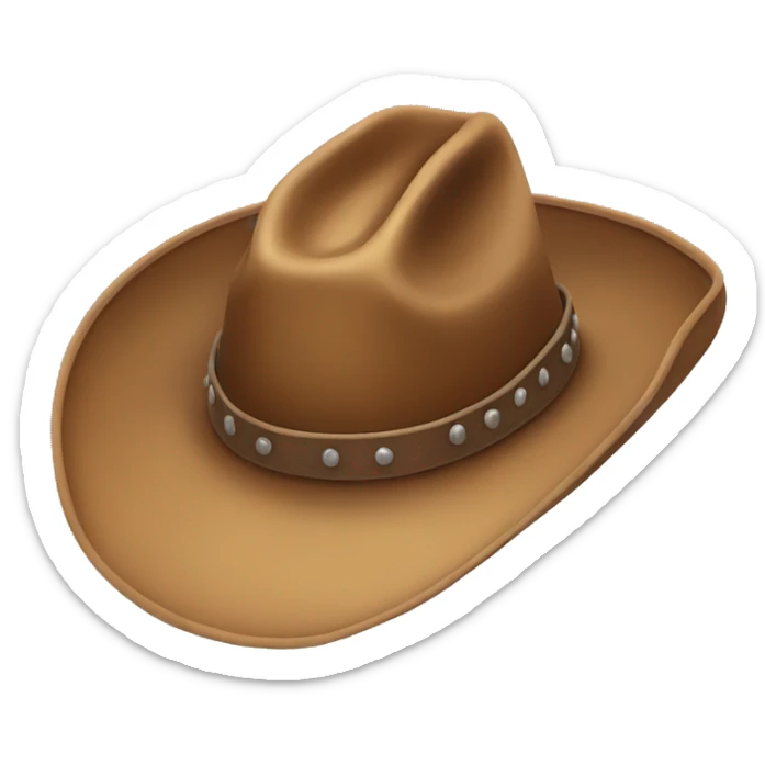 cowboy hat sticker