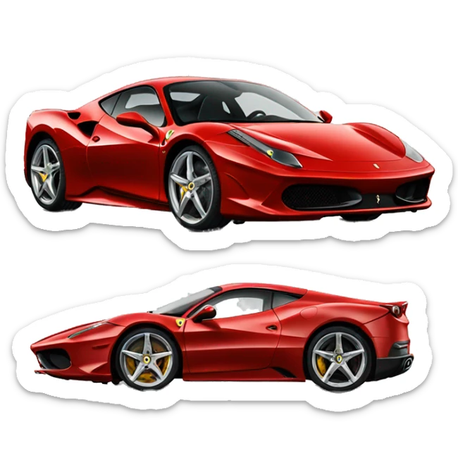 Ferrari sticker