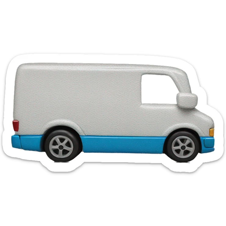 focused shot of a car sticker