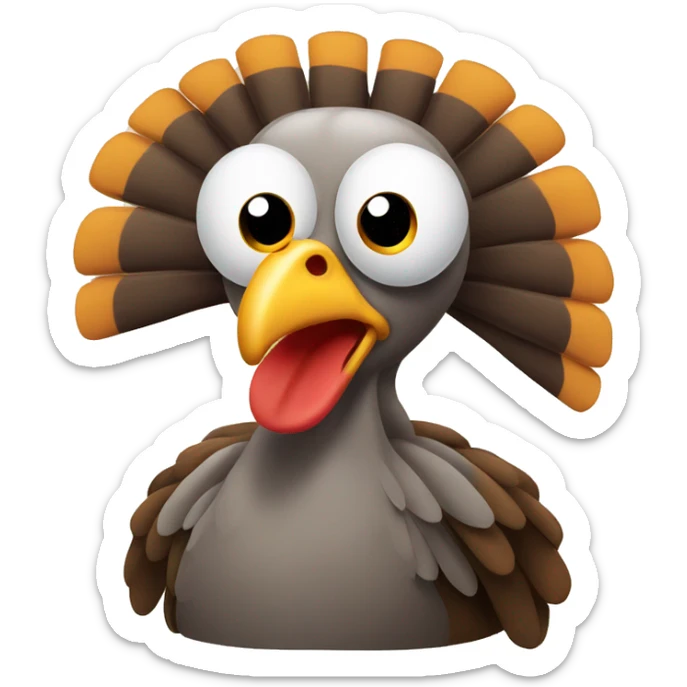 turkey sticker