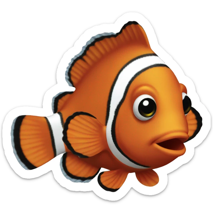 Clownfish sticker