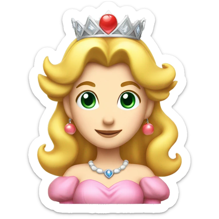 Princess Peach sticker