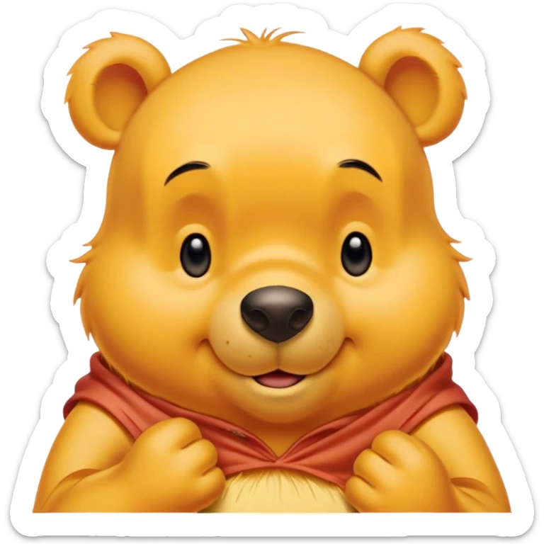 Vinnie pooh sticker