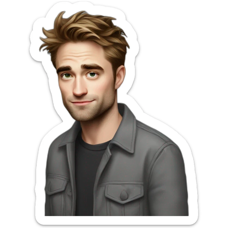 robert pattinson sticker