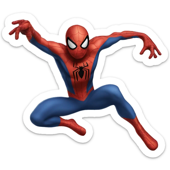 spiderman sticker