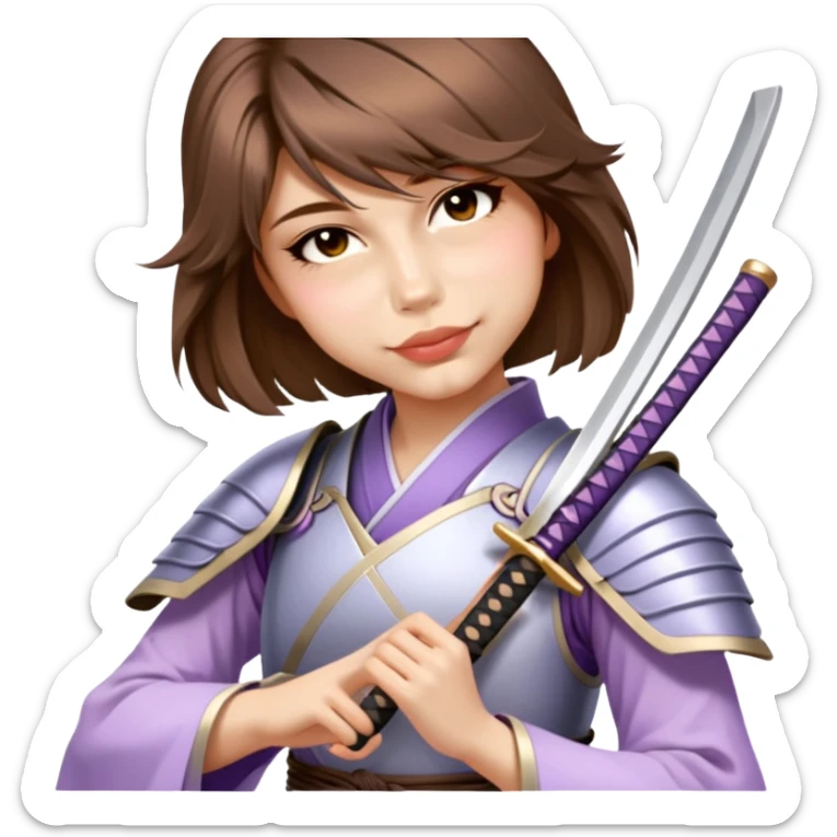 Gentle Samurai sticker
