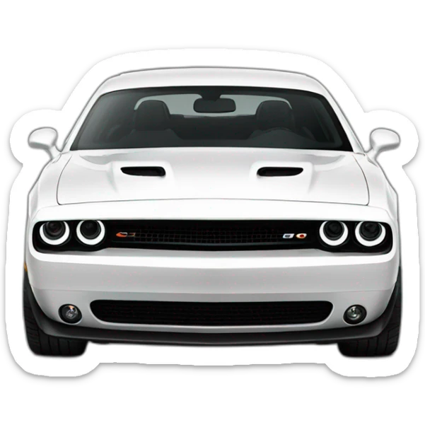Dodge challenger sticker