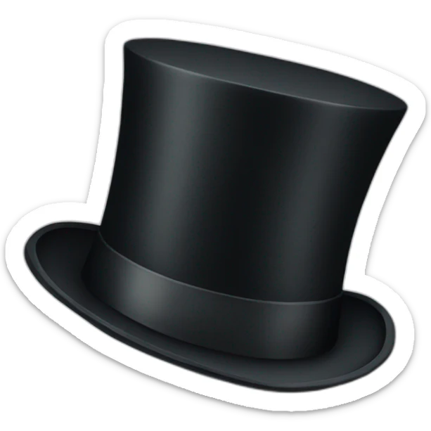 Top Hat sticker