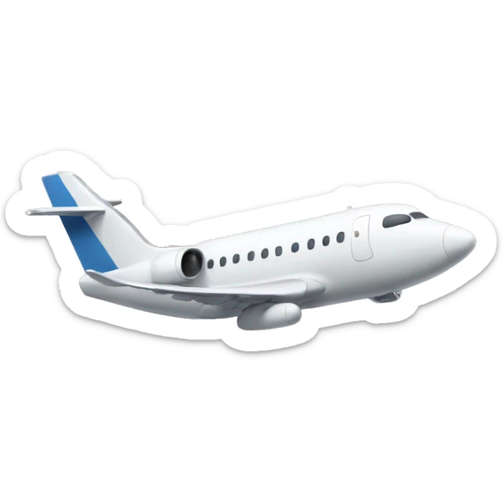 Plane  sticker
