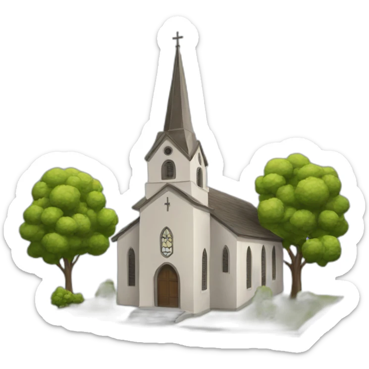 church  sticker